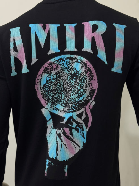 AMIRI CRYSTAL BALL PRINTED SWEATSHIRT